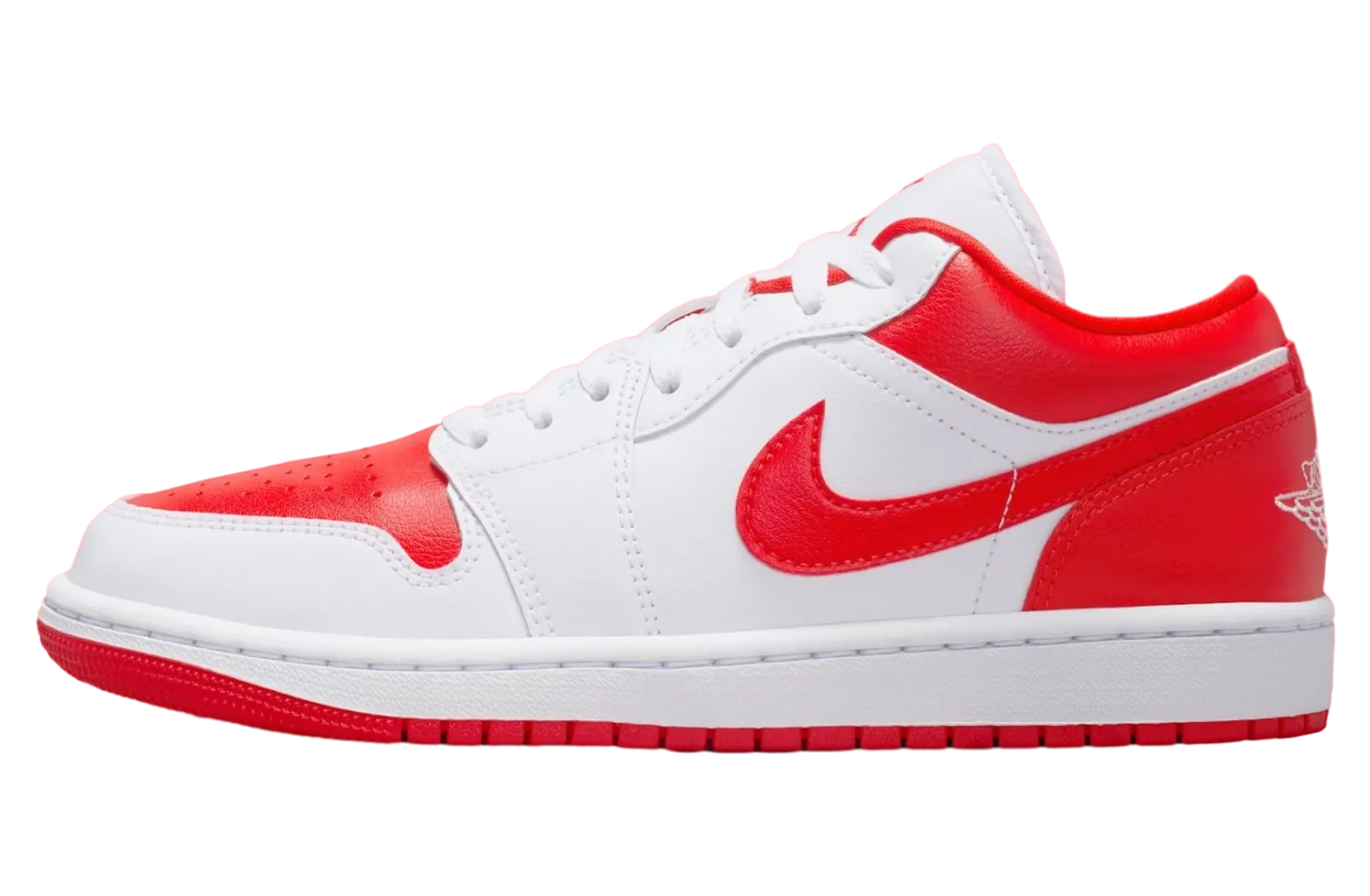 air jordan 1 low white chile red