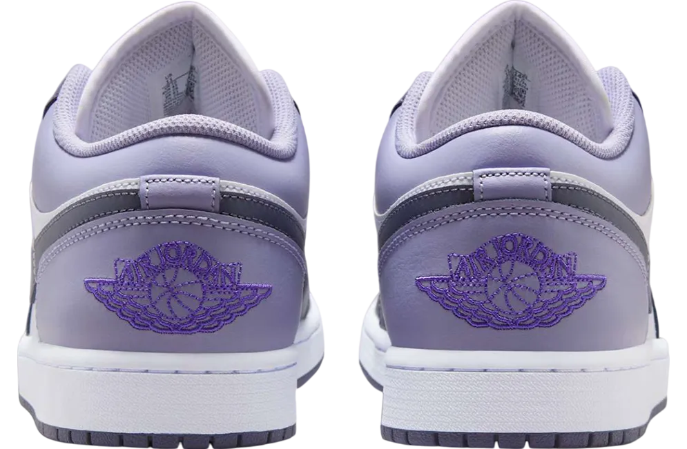 air jordan 1 low white purple 3