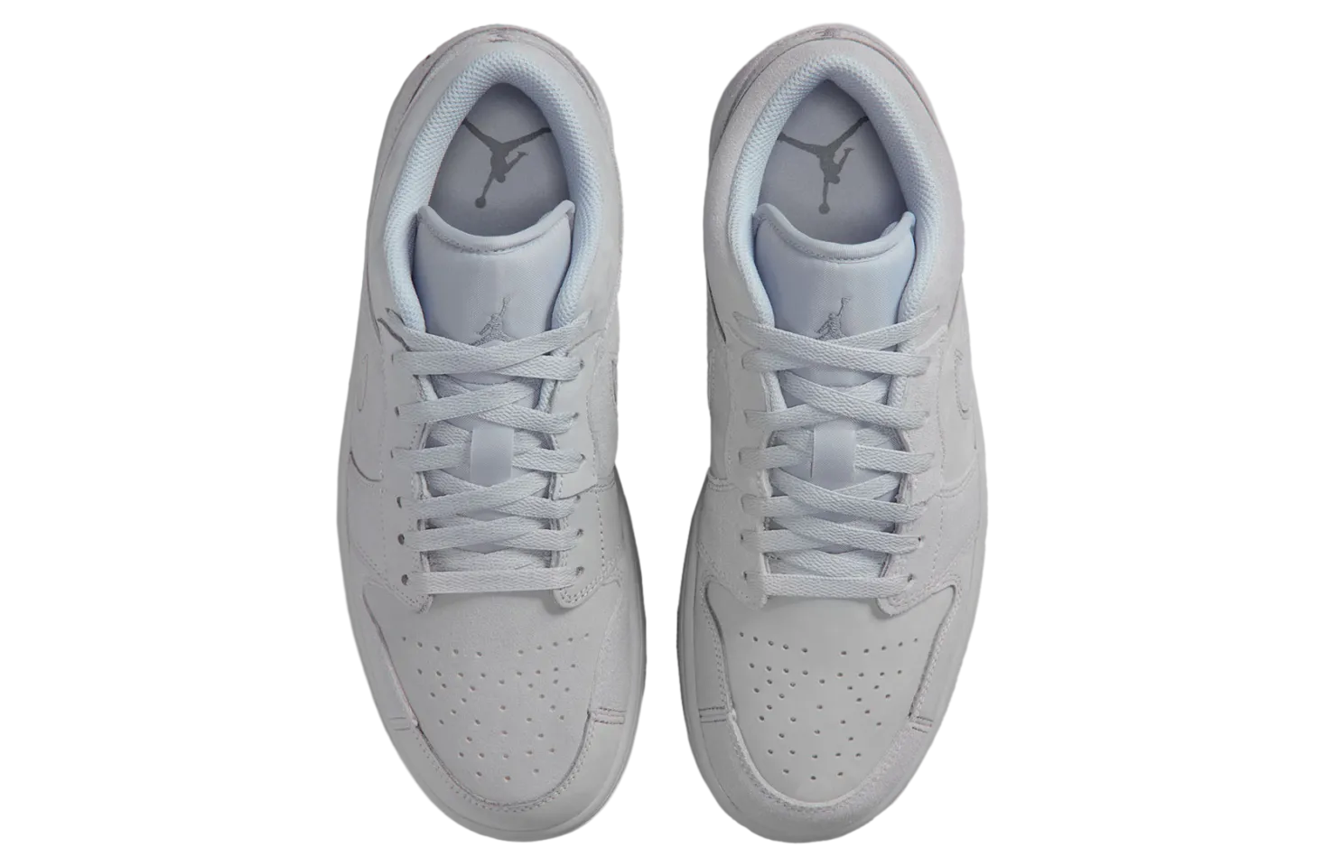 air jordan 1 low white wolf grey 3