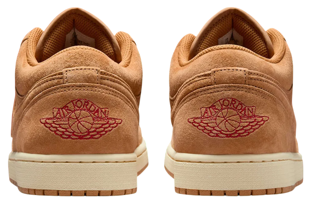 air jordan 1 low wmns flax varsity red 2