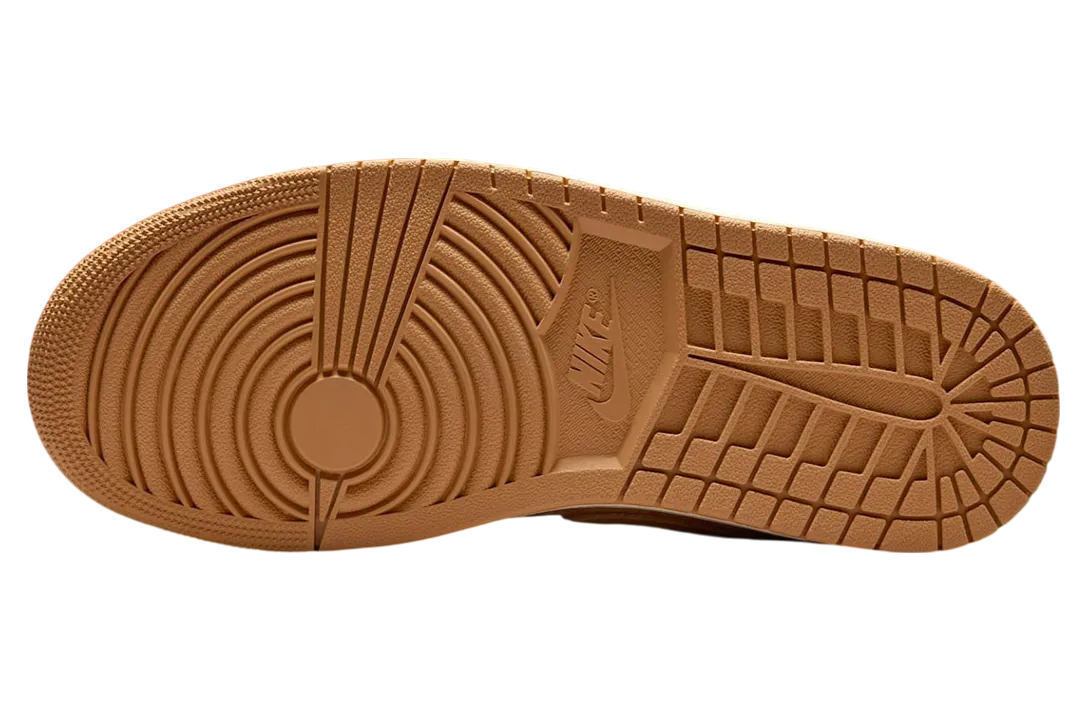 air jordan 1 low wmns flax varsity red 3