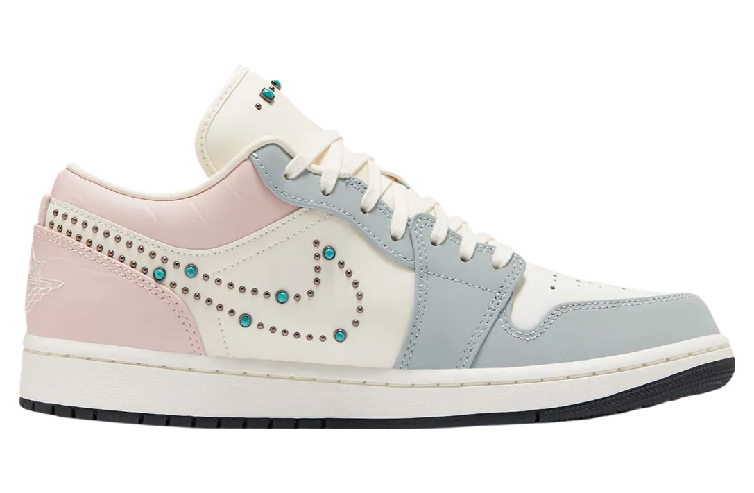 air jordan 1 low wmns ivory turquoise 1