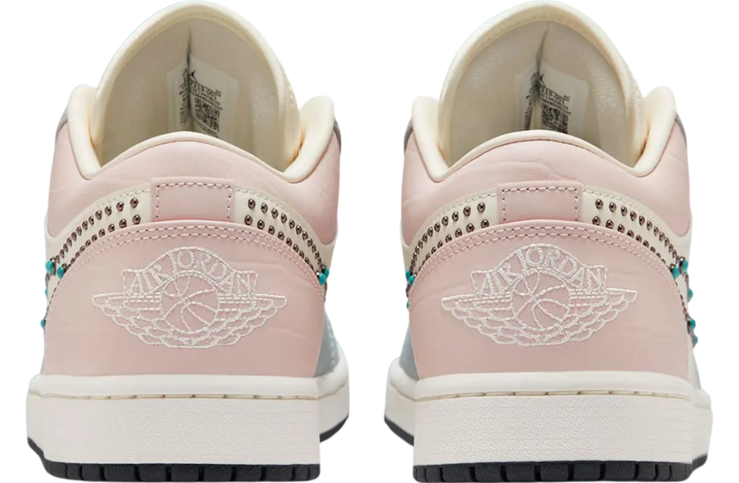 air jordan 1 low wmns ivory turquoise 3