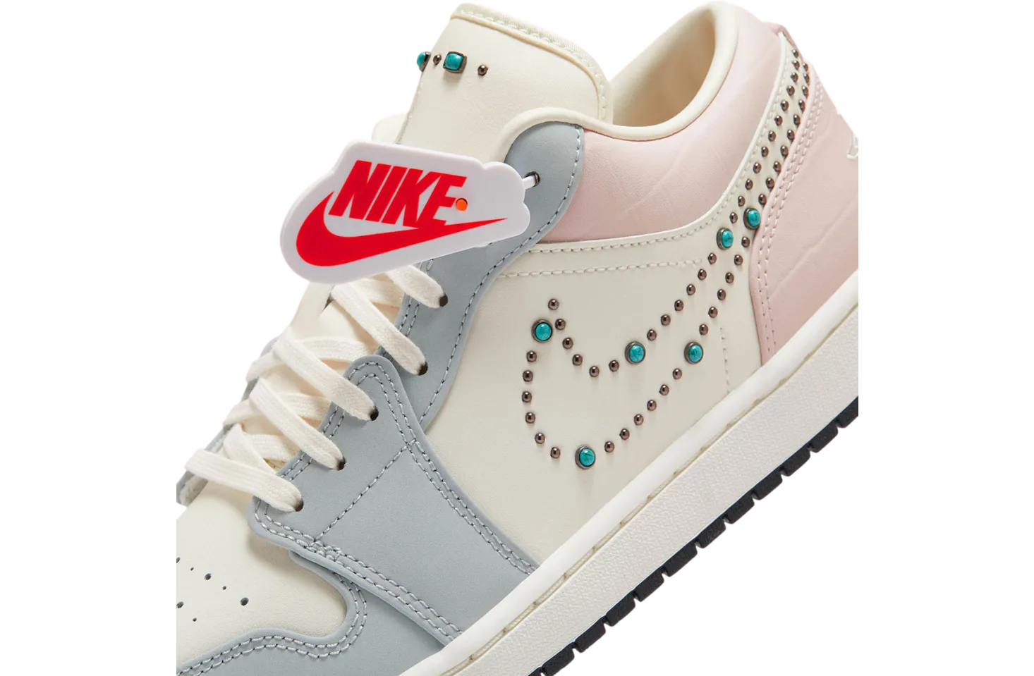 air jordan 1 low wmns ivory turquoise 5