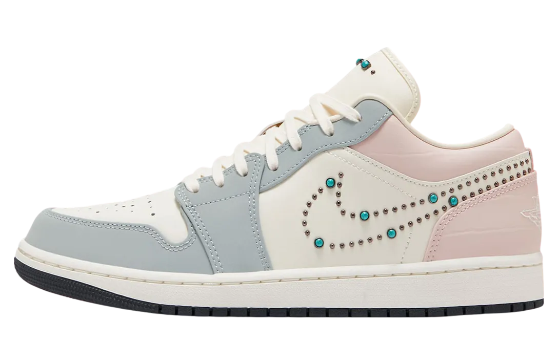 air jordan 1 low wmns ivory turquoise