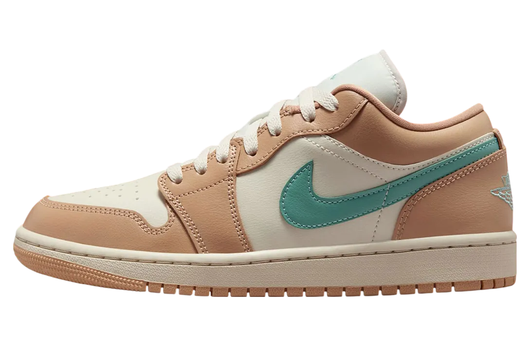 air jordan 1 low wmns light orewood brown hemp