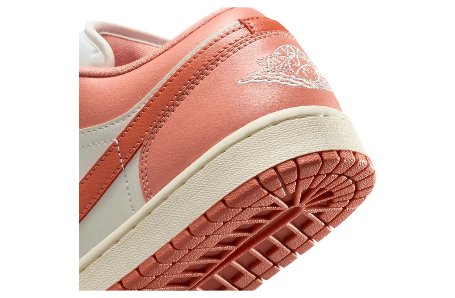 air jordan 1 low wmns sail madder root 5