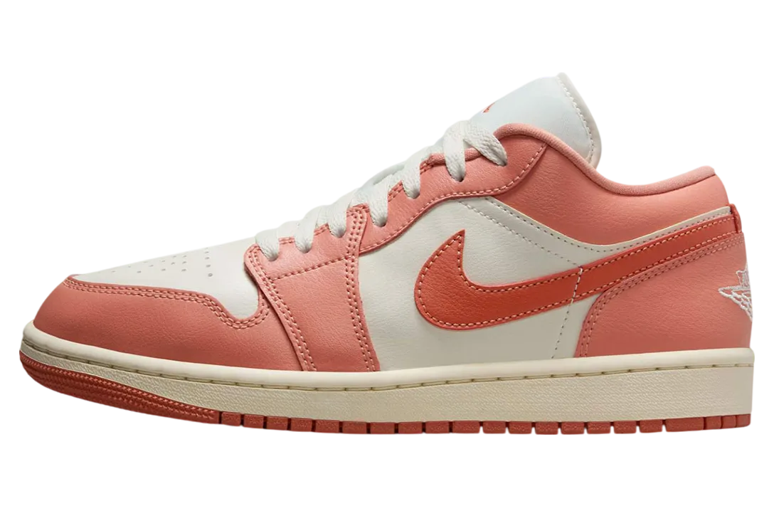 air jordan 1 low wmns sail madder root