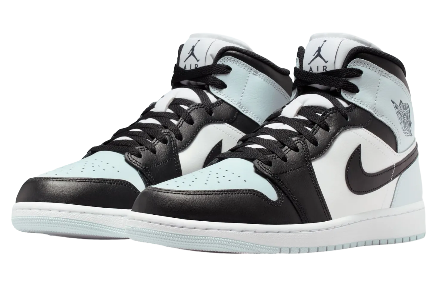 air jordan 1 mid black aura 1