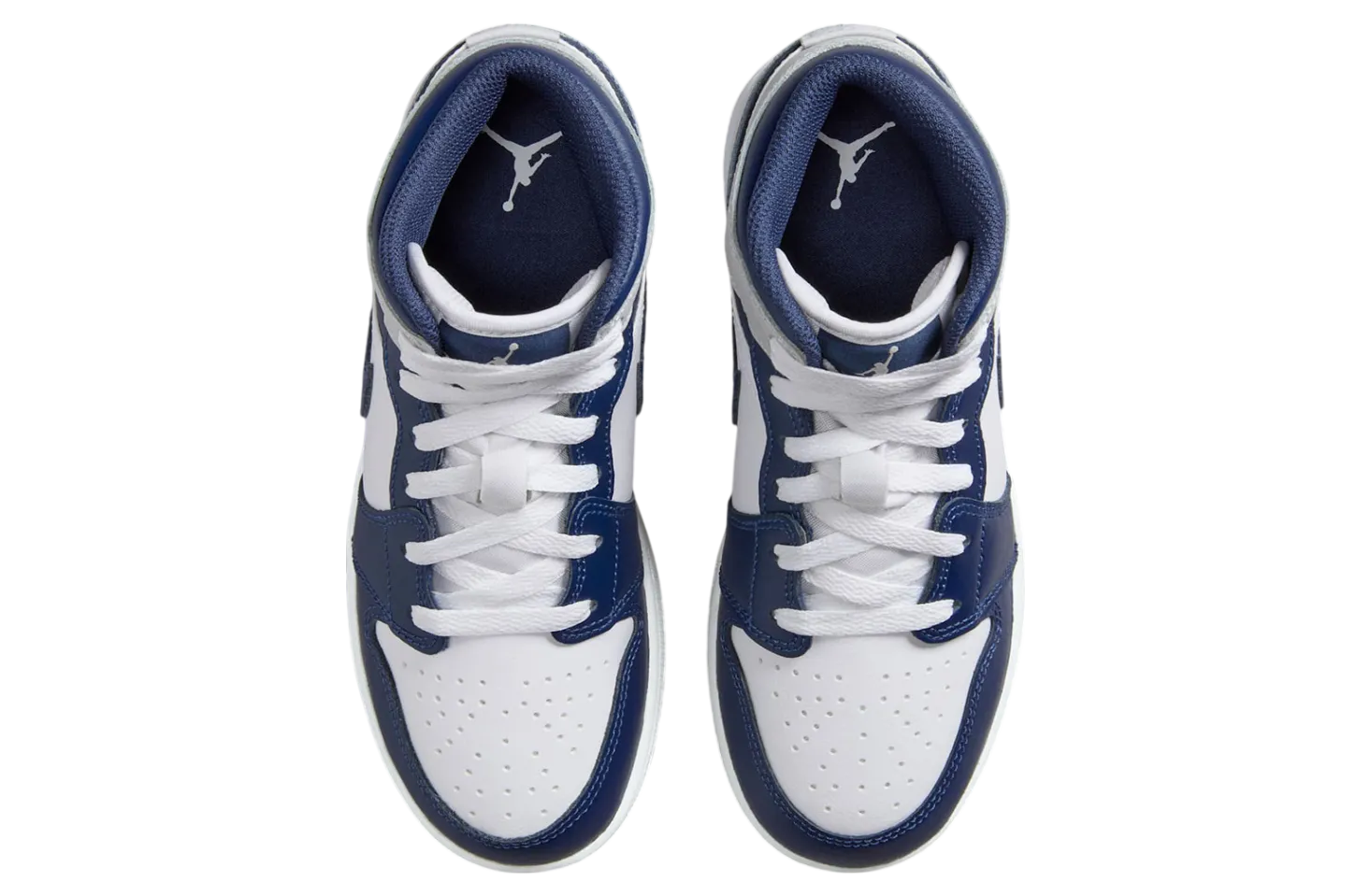 air jordan 1 mid gs light smoke grey obsidian 1