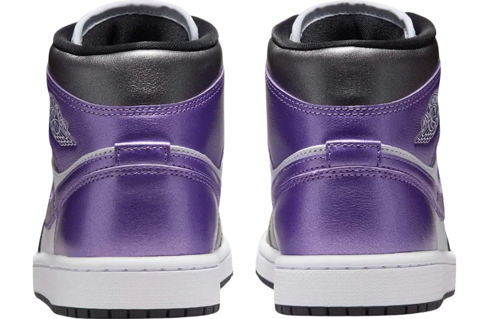 air jordan 1 mid metallic purple 3