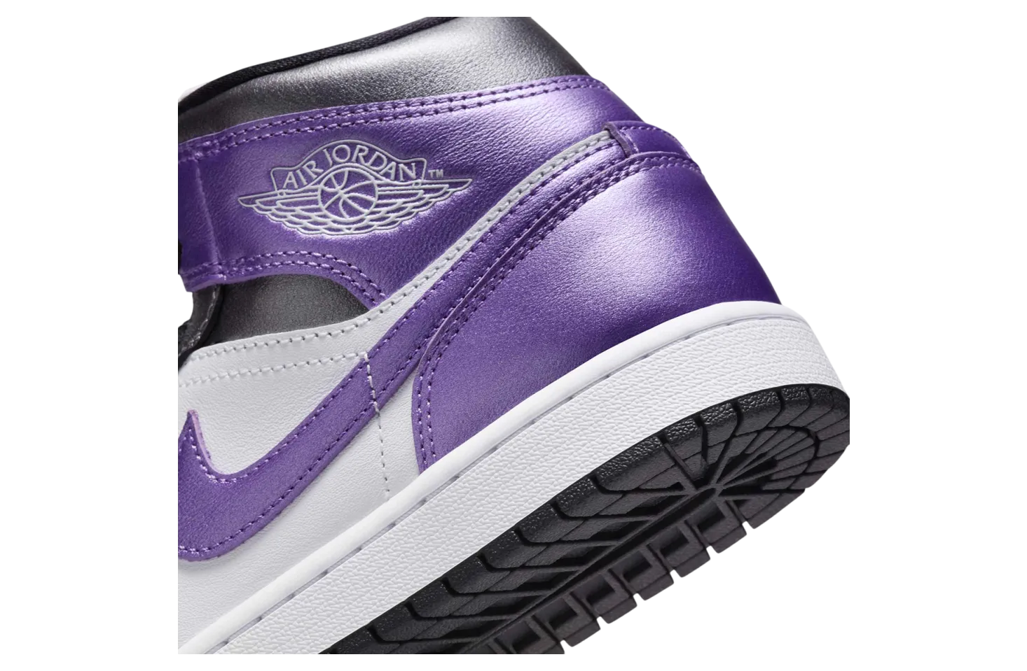 air jordan 1 mid metallic purple 6