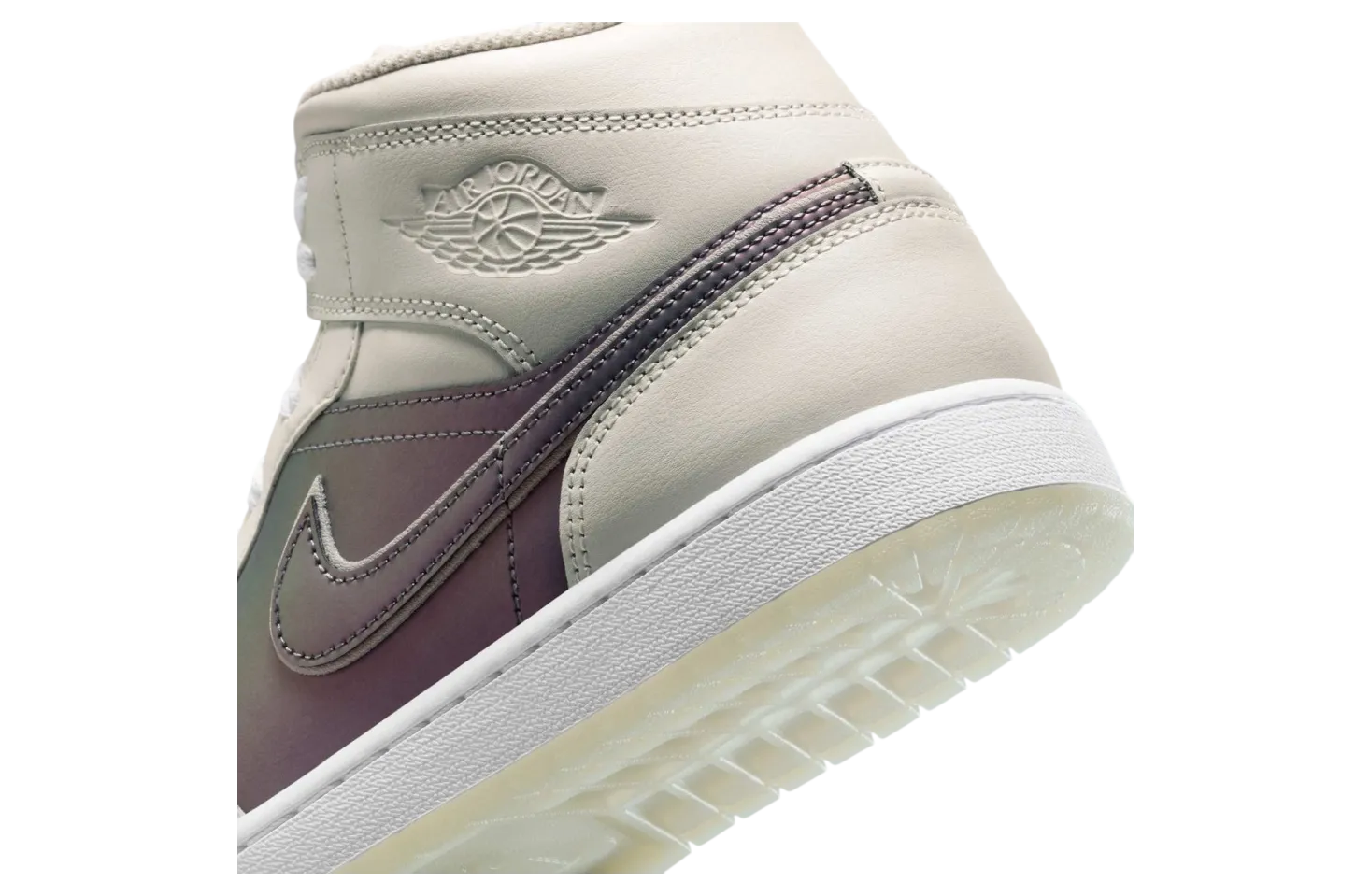 air jordan 1 mid phantom white 5