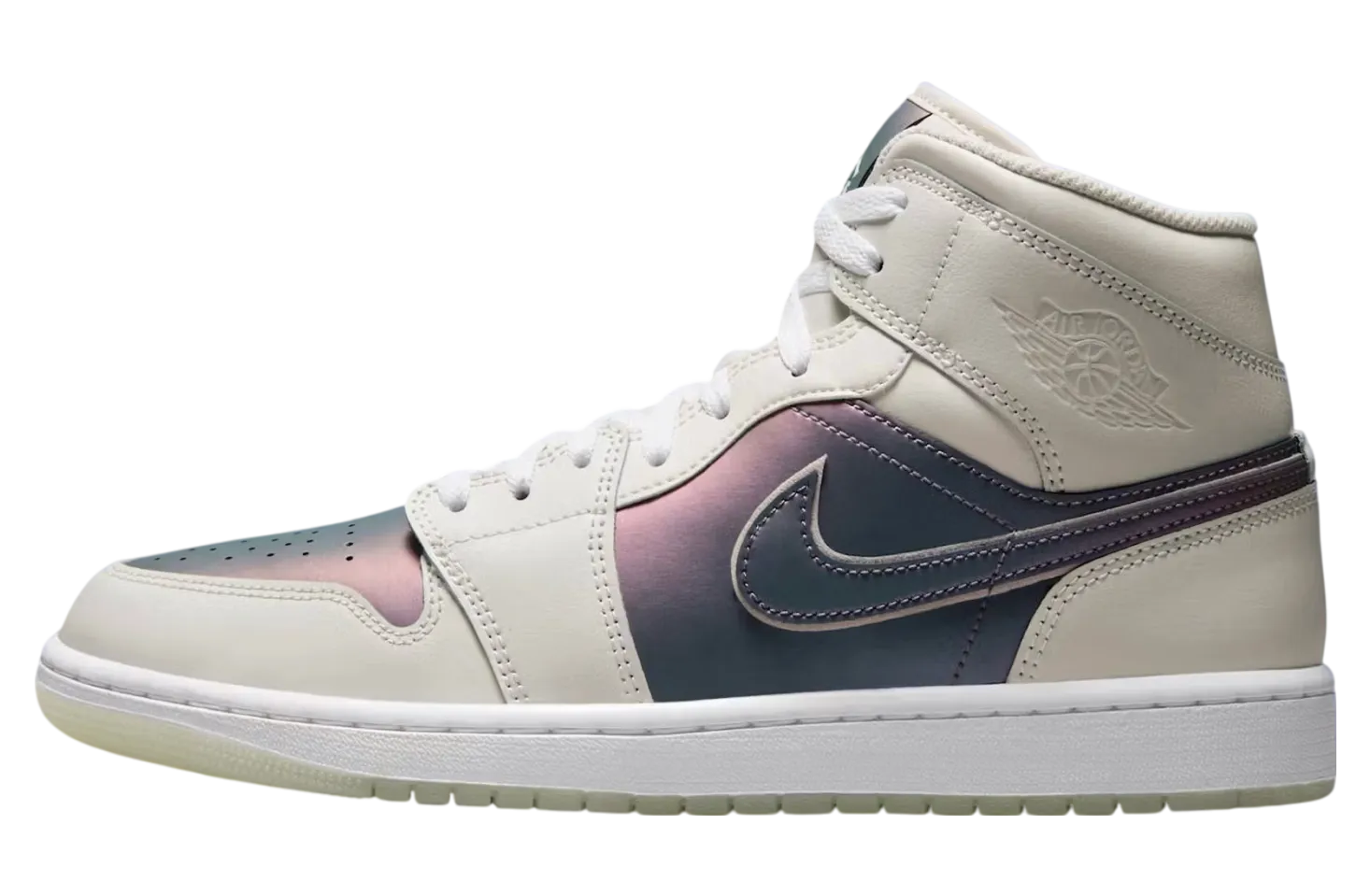 air jordan 1 mid phantom white