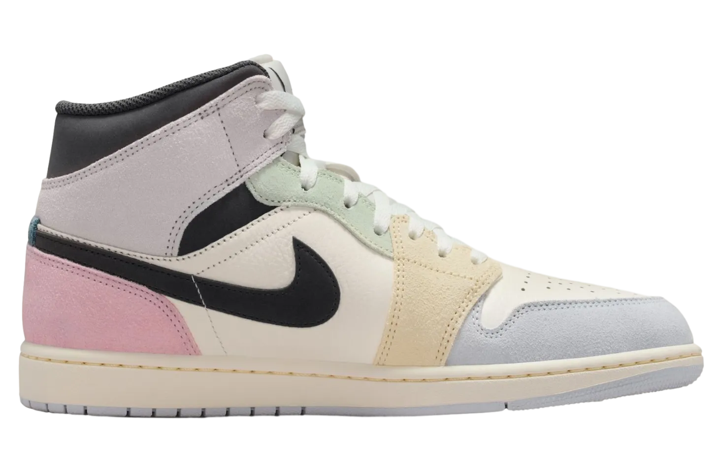 air jordan 1 mid sail iced jade 2