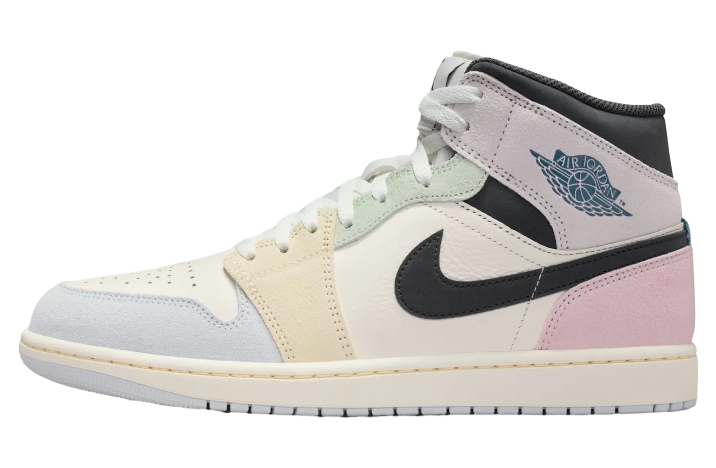 air jordan 1 mid sail iced jade