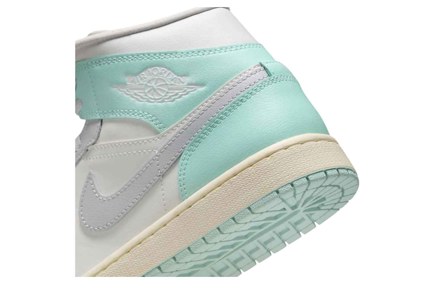 air jordan 1 mid wmns football grey igloo 6