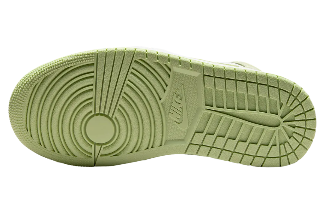 air jordan 1 mid wmns olive aura 1