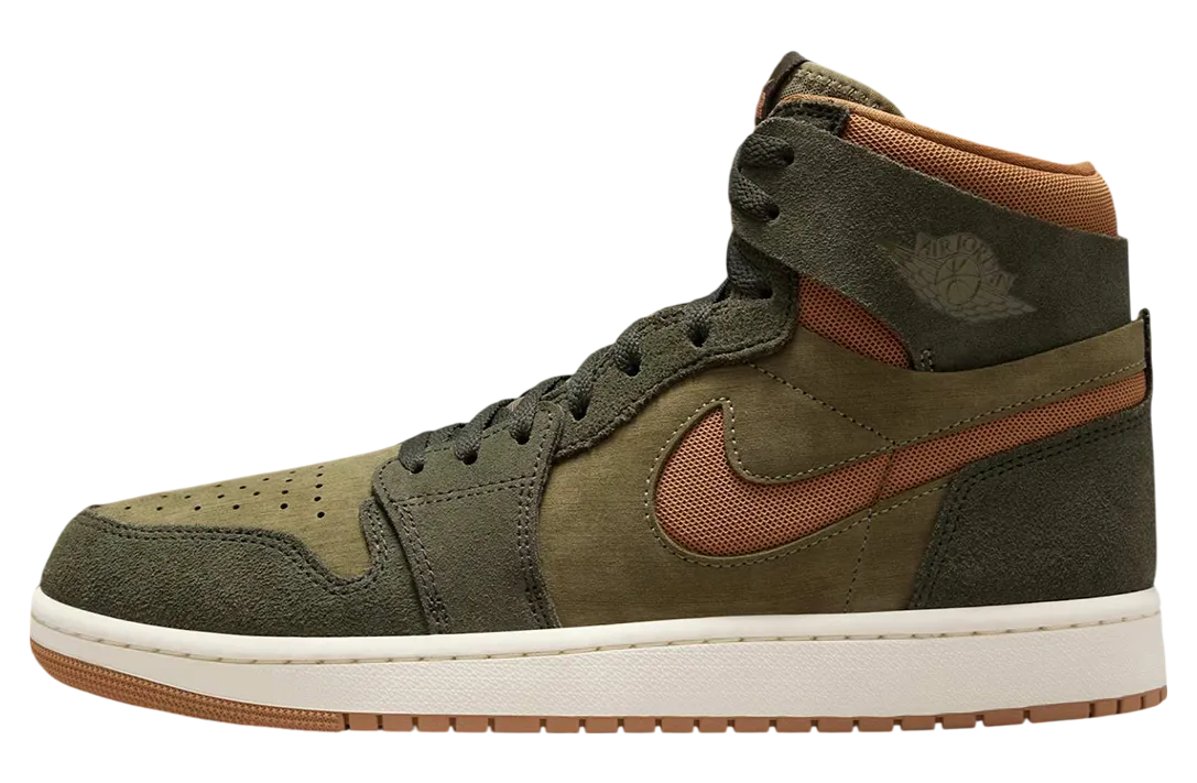 air jordan 1 zoom cmft 2 olive gum
