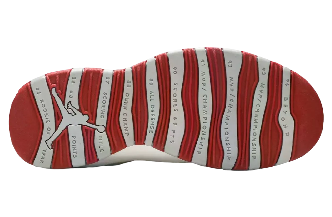 air jordan 10 red steel 3
