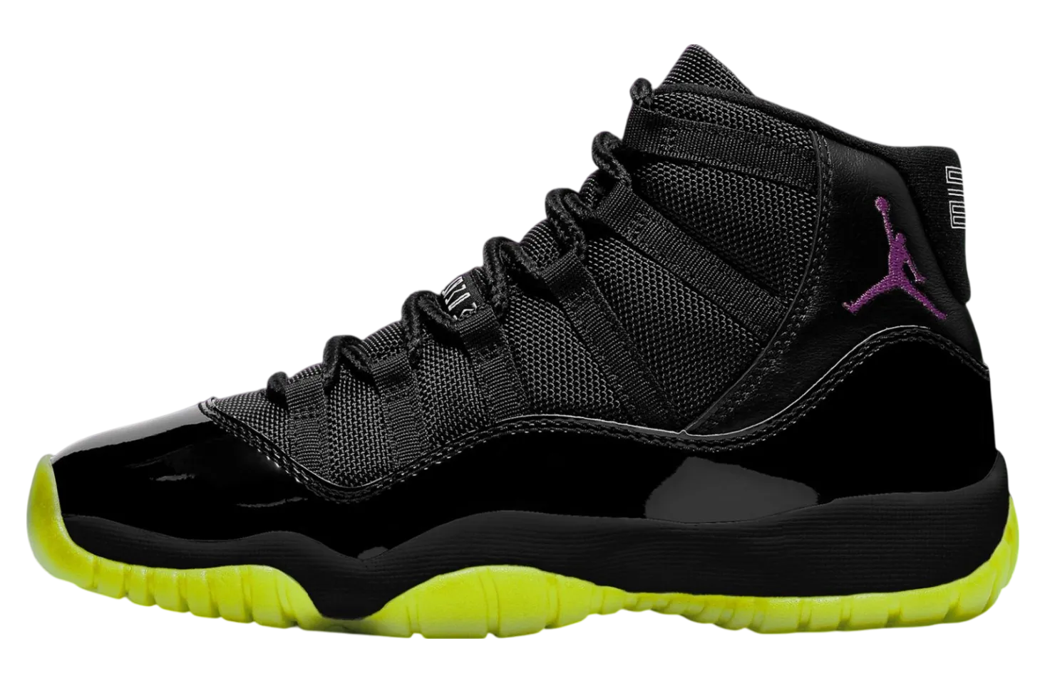 air jordan 11 gs black barely volt