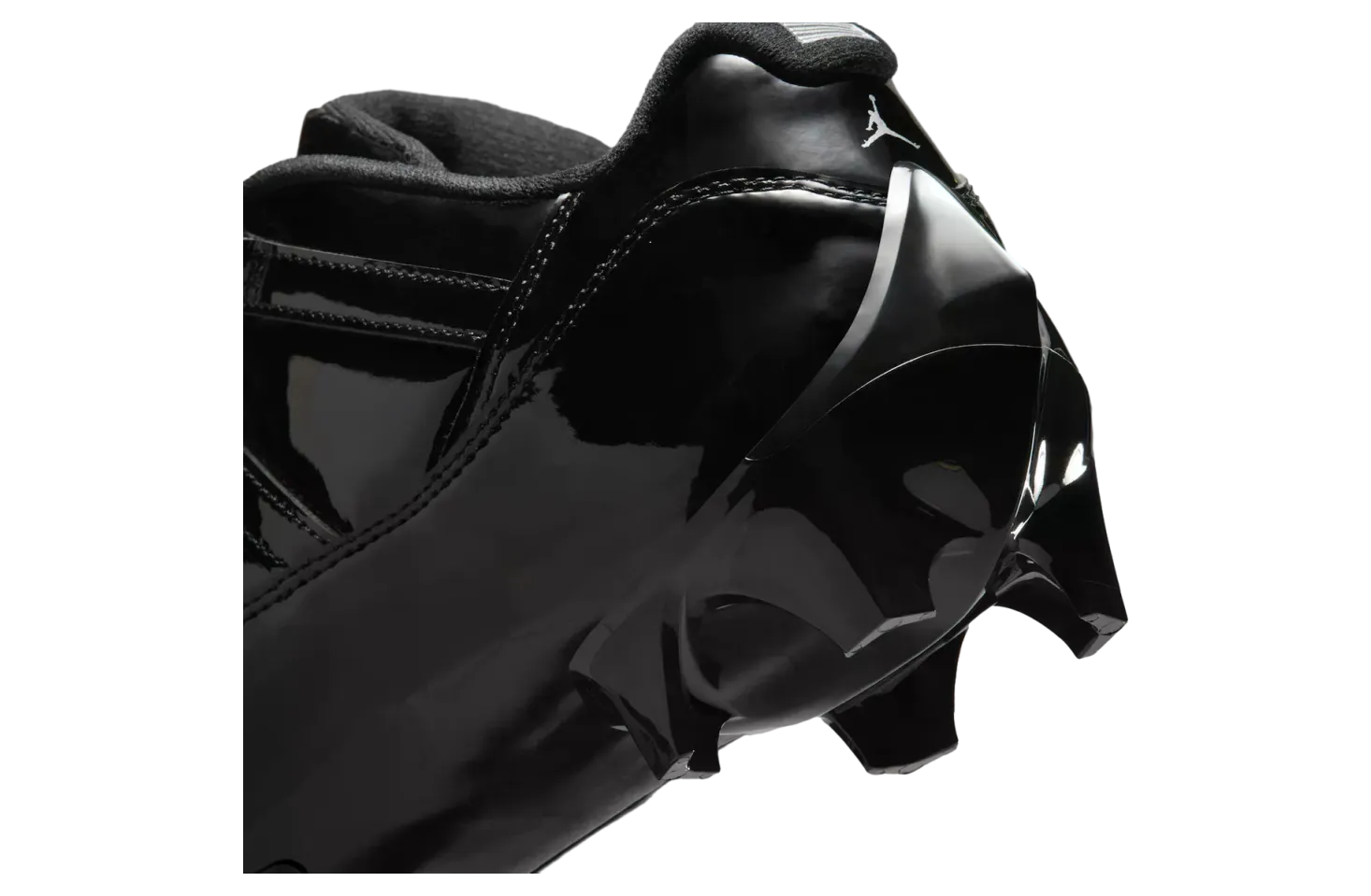 air jordan 11 low td cleat black patent 6