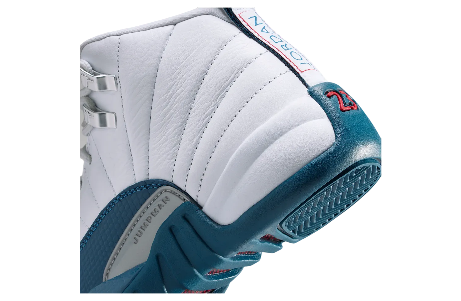 air jordan 12 gs white metallic silver 6