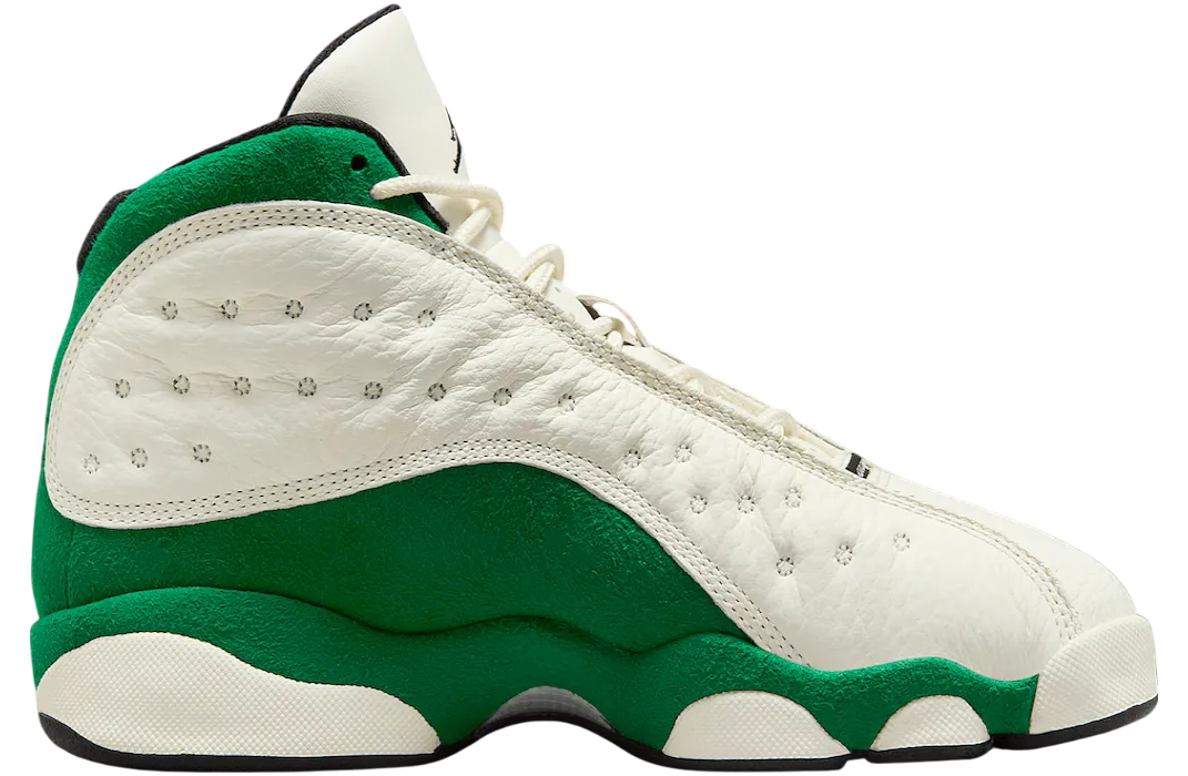 air jordan 13 gs pine green sail black 1
