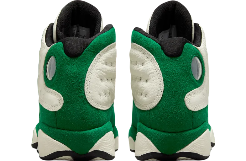 air jordan 13 gs pine green sail black 3