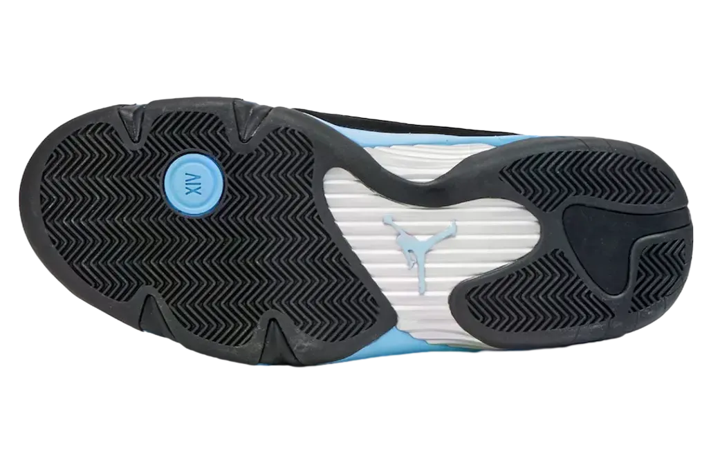 air jordan 14 black university blue 2026 3