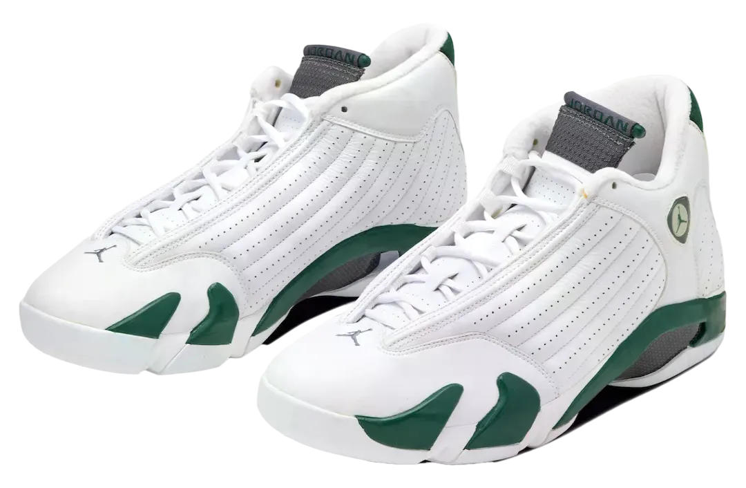 air jordan 14 forest green 0