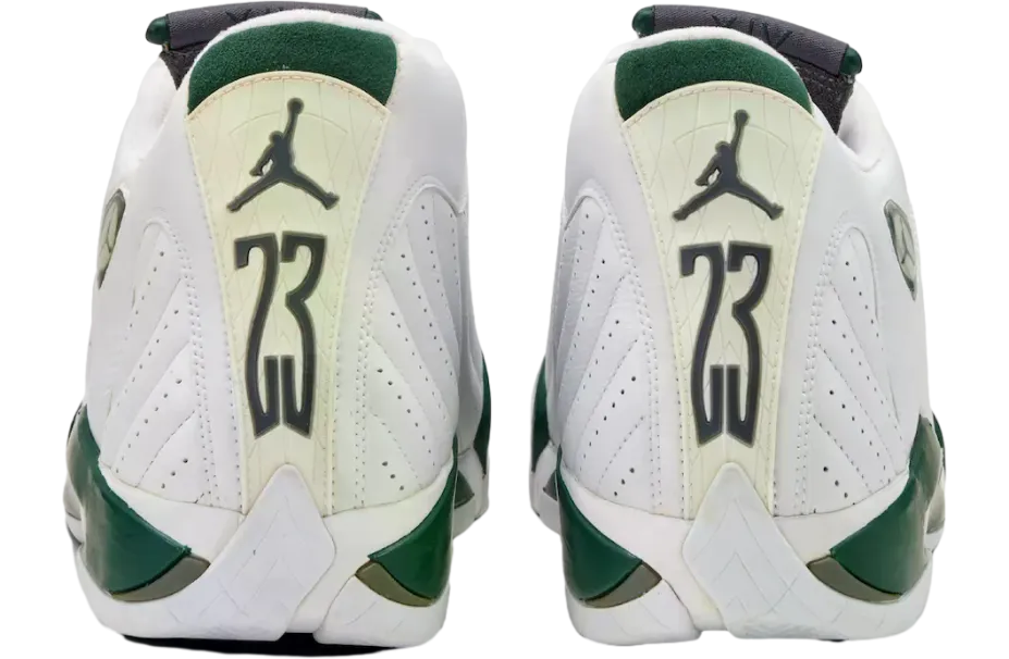 air jordan 14 forest green 1