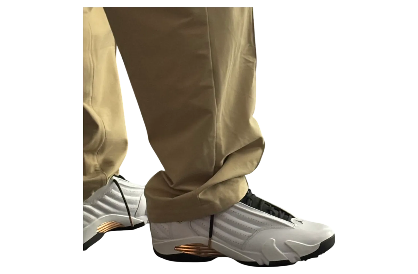 air jordan 14 golf us open white metallic copper 0