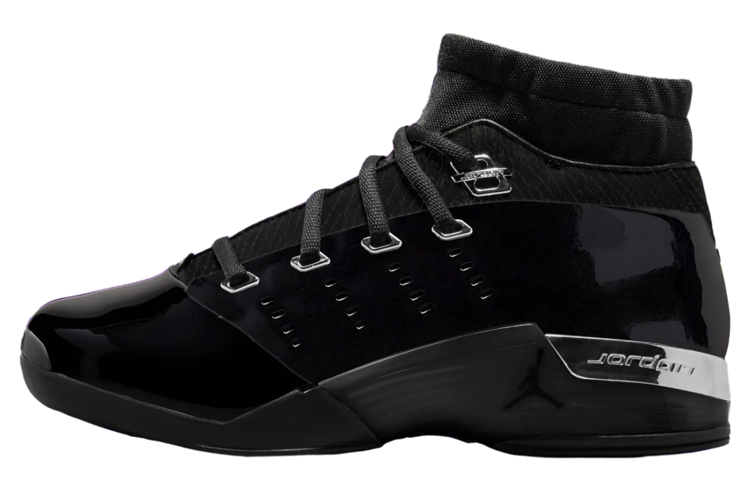 air jordan 17 low black patent