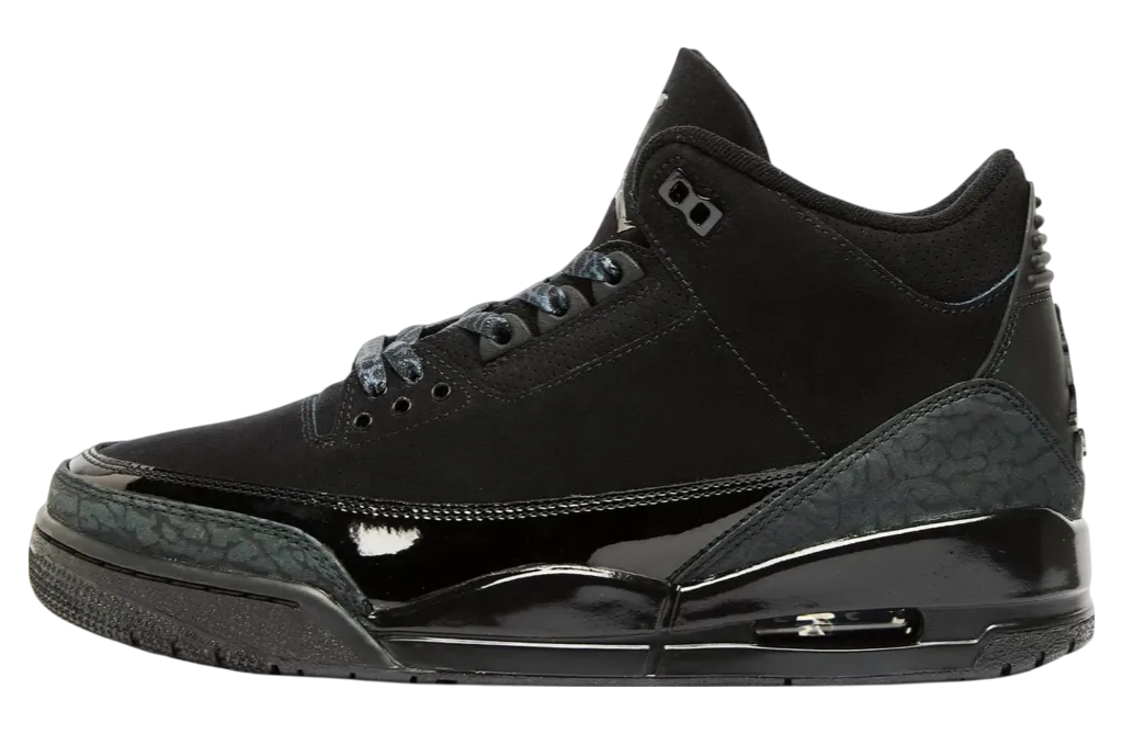 air jordan 3 black cat 2025