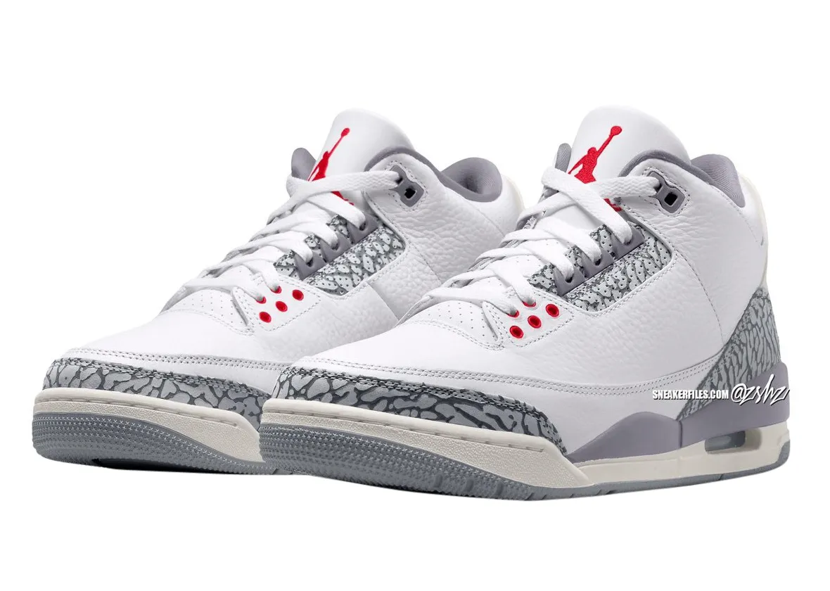 air jordan 3 cement grey 0