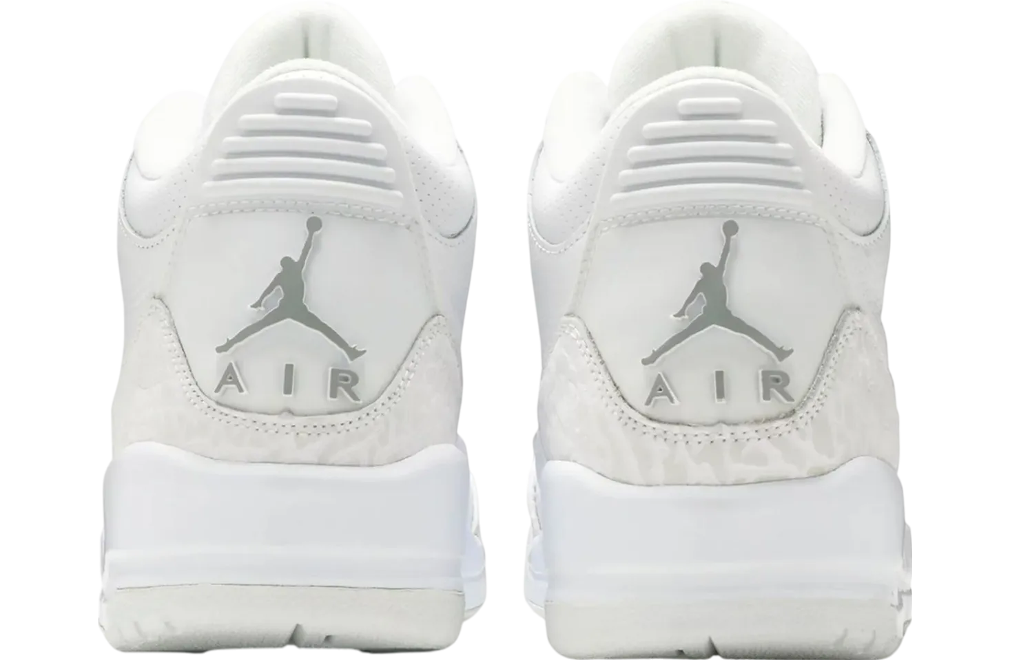air jordan 3 pure money white metallic silver 1