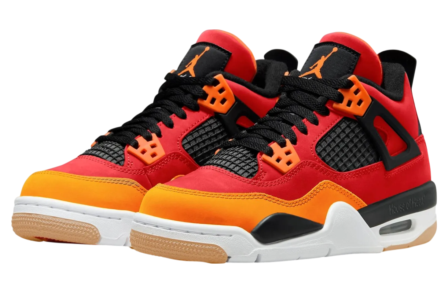air jordan 4 gs fire red starfish 0