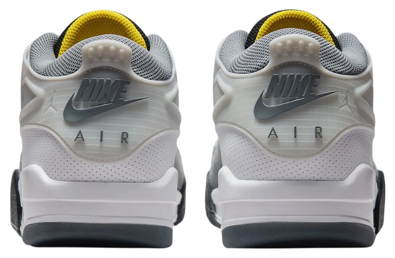 air jordan 4 rm appears white grey 3