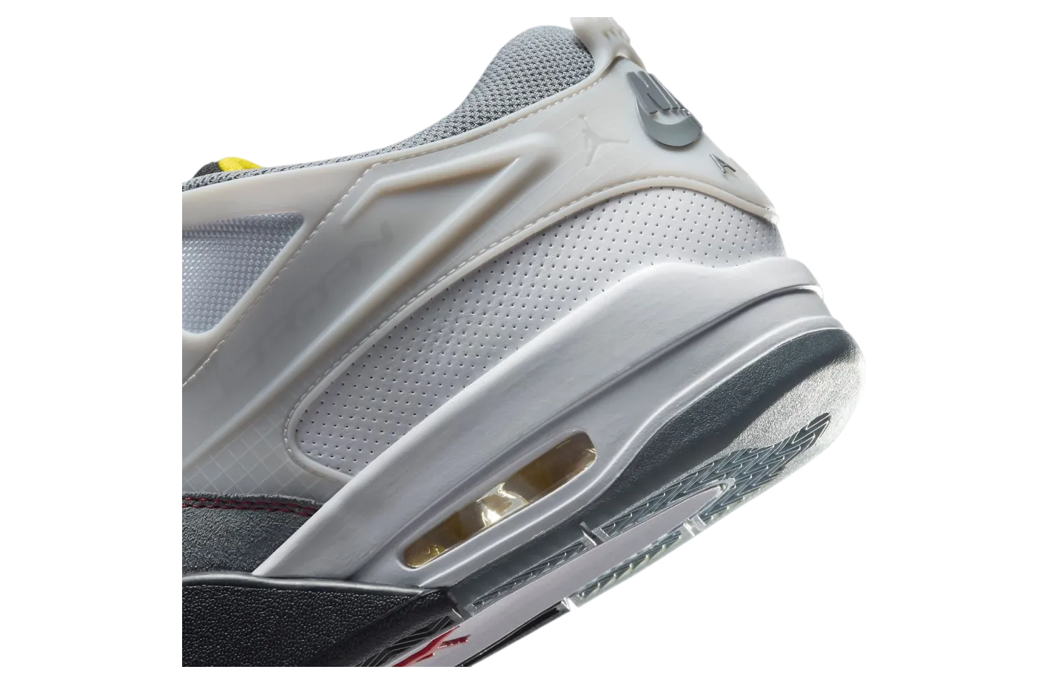air jordan 4 rm appears white grey 7