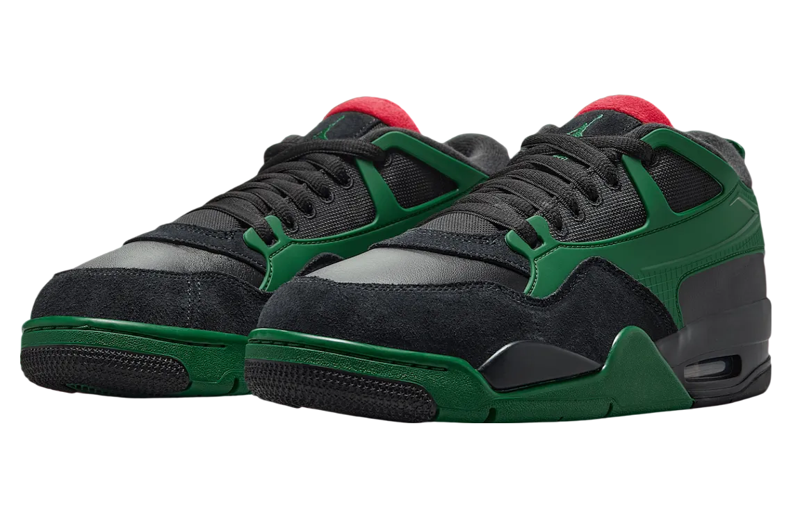air jordan 4 rm black gorge green 0