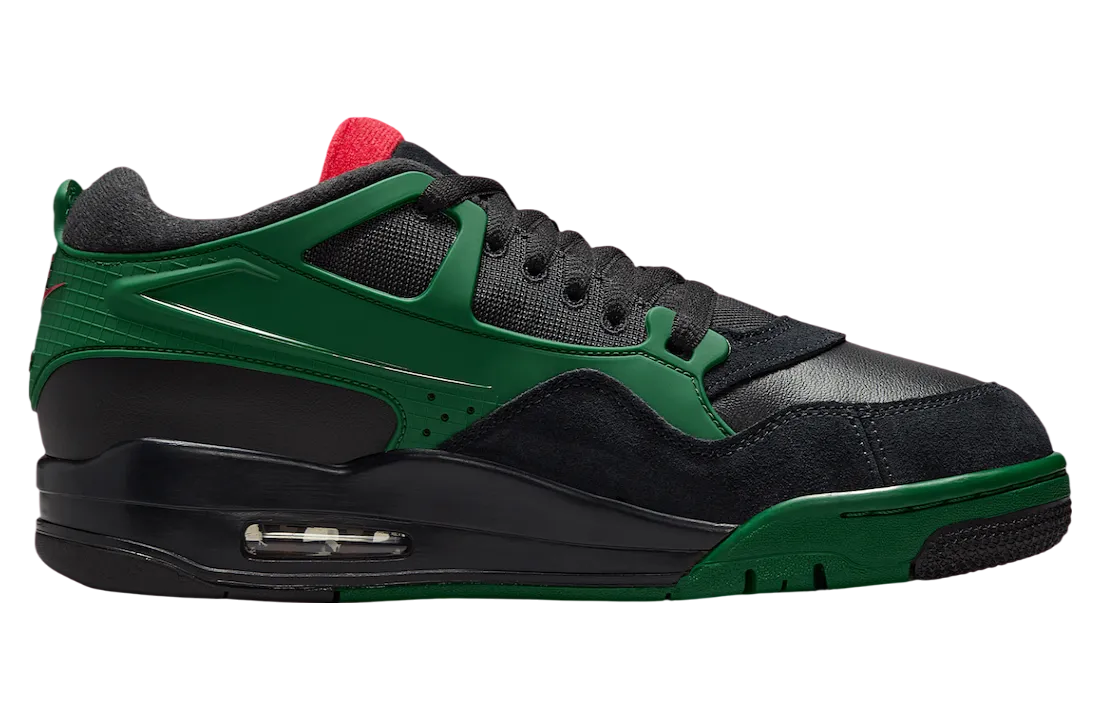 air jordan 4 rm black gorge green 1