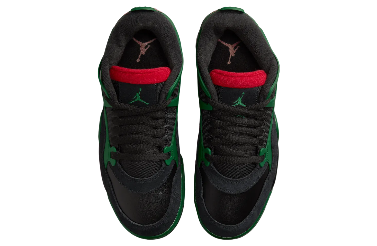 air jordan 4 rm black gorge green 2