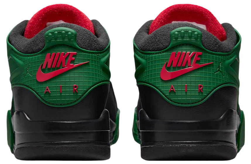 air jordan 4 rm black gorge green 3