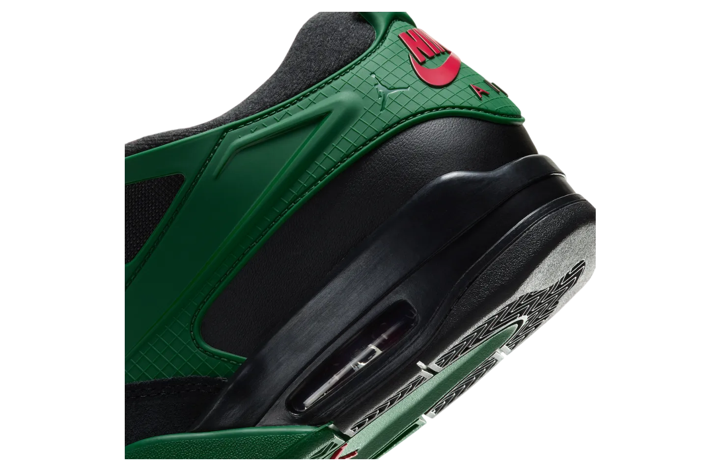 air jordan 4 rm black gorge green 6