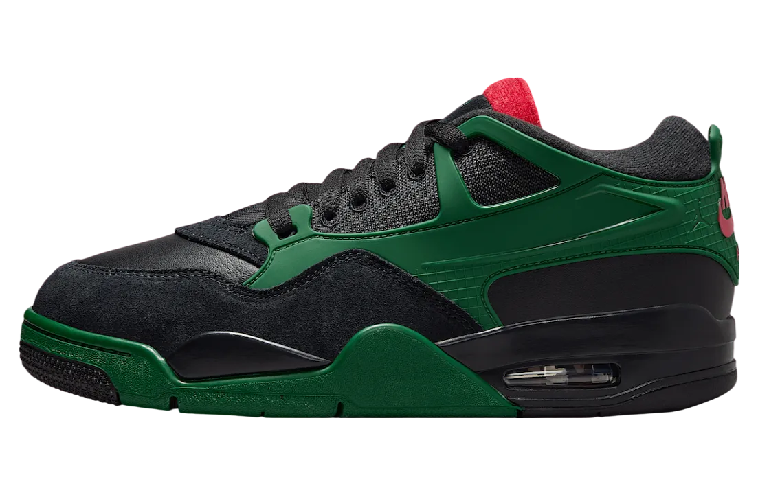 air jordan 4 rm black gorge green