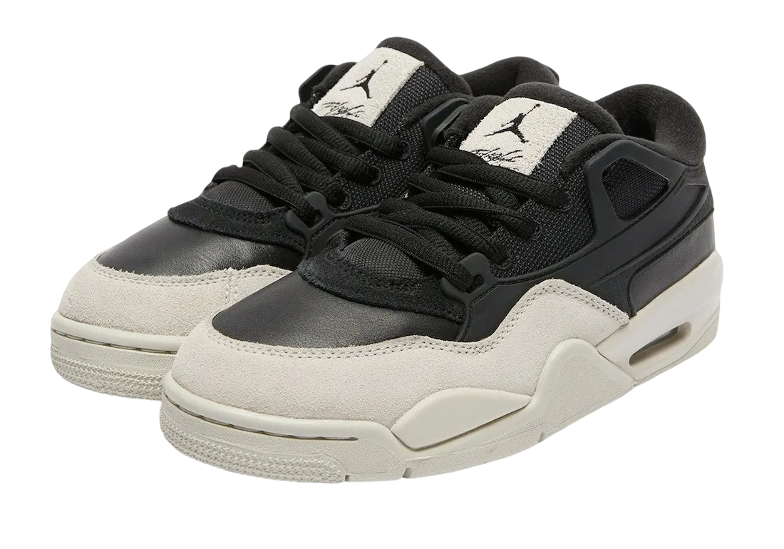 air jordan 4 rm black light bone 0