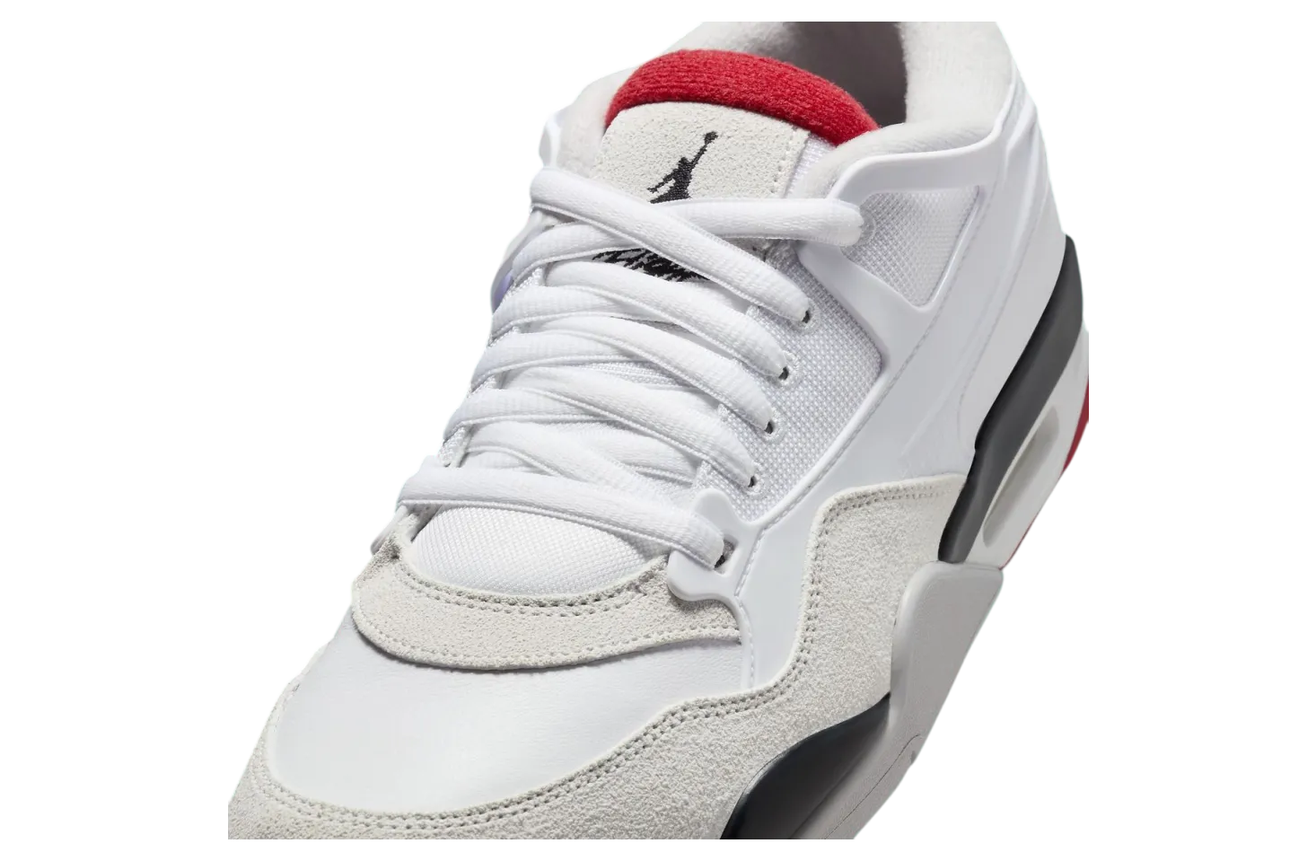 air jordan 4 rm fire red white 5