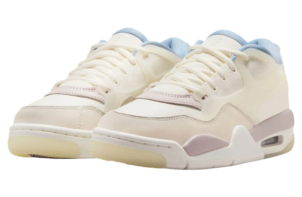 air jordan 4 rm gs sail light armory blue 0
