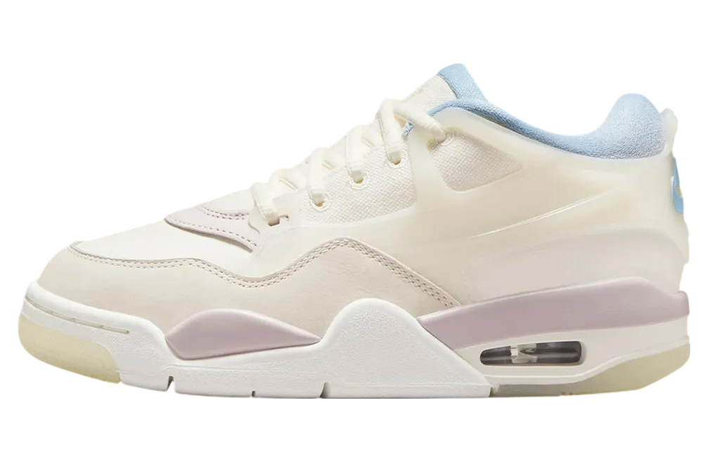 air jordan 4 rm gs sail light armory blue